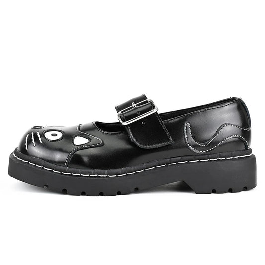 Kitty - Scarpa in pelle cucita a mano